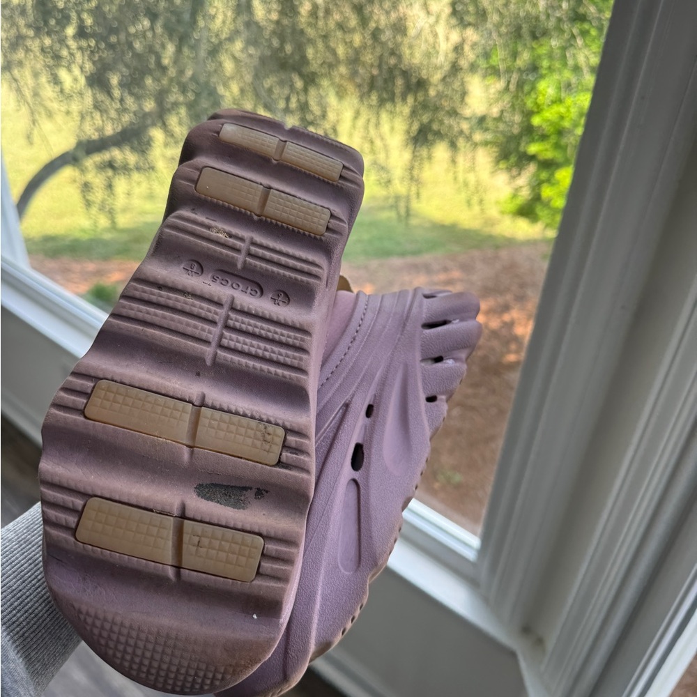 Crocs Echo Storm Twilight Purple Women’s Sz 8 US Slip On Chunky Platform - Picture 5 of 5